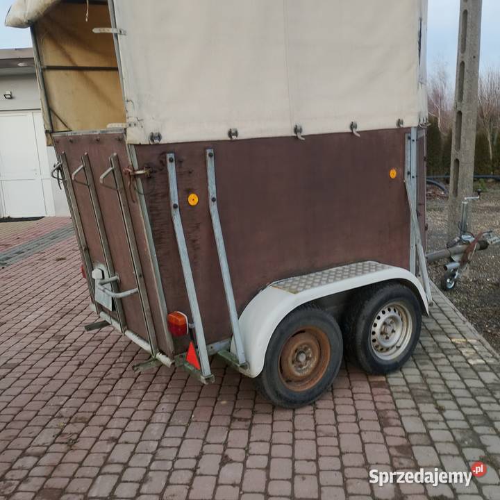 Przyczepka do przewozu konikonia bydła Opatów