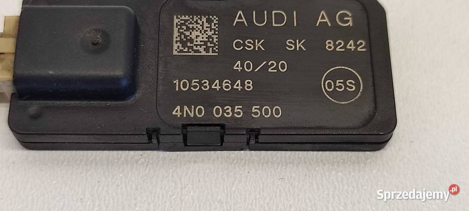 AUDI A4 B9 A5 8W WZMACNIACZ ANTENY 4N0035500 Części samochodowe