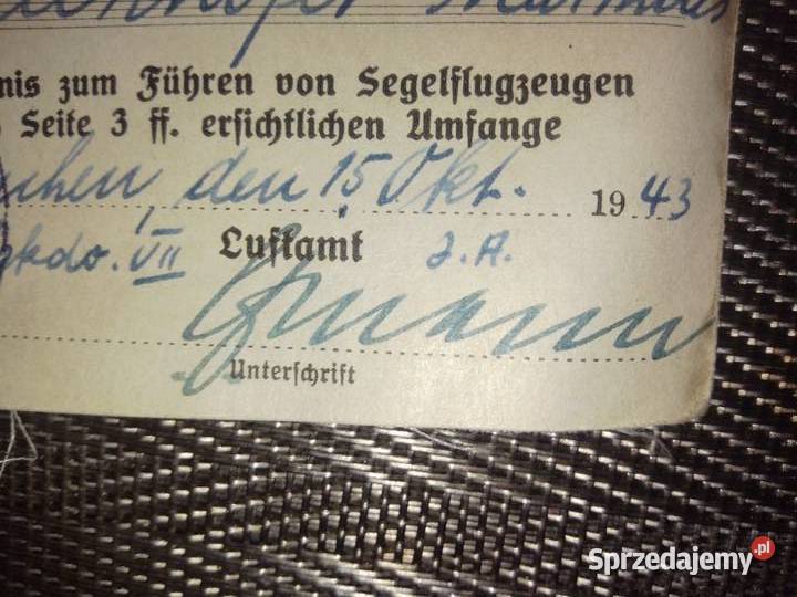 Stara licencja pilota