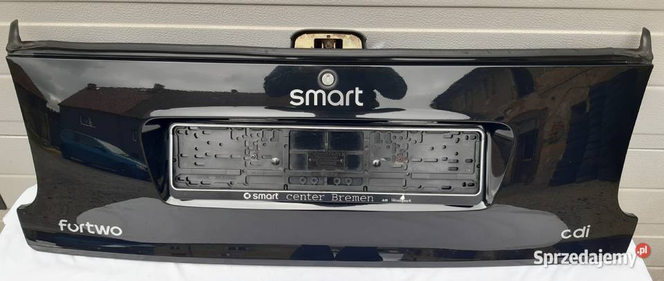 KLAPA TYŁ TYLNA BAGAŻNIKA SMART FORTWO 450 Mielęcin