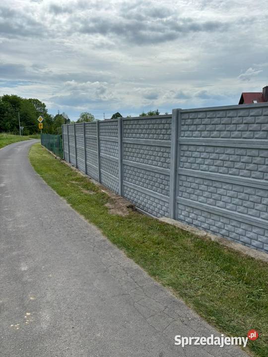 Ogrodzenia betonowe Dolnyśląsk Montaż Bielany Wrocławskie