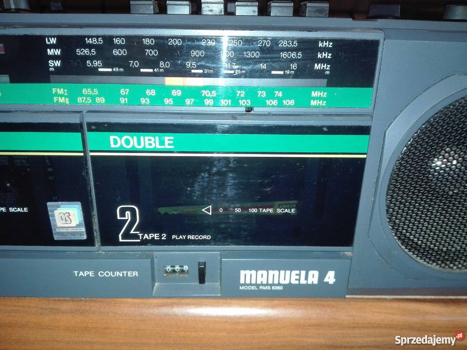 Radiomagnetofon MANUELA 4 Kraków