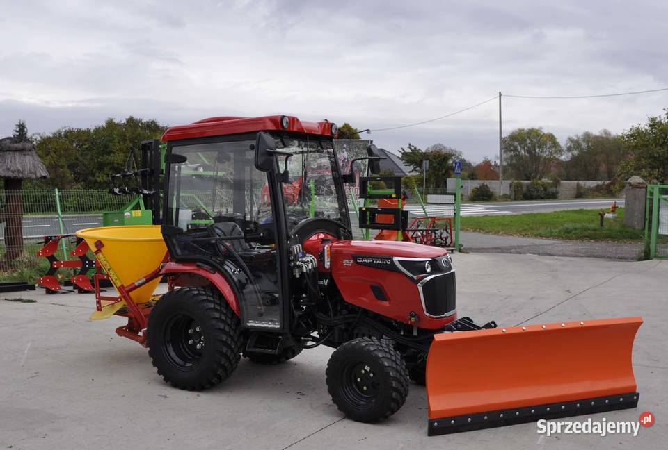 Nowy Mini Traktor Captain 263 4x4 wspomaganie nieuszkodzony dolnośląskie Trzebnica