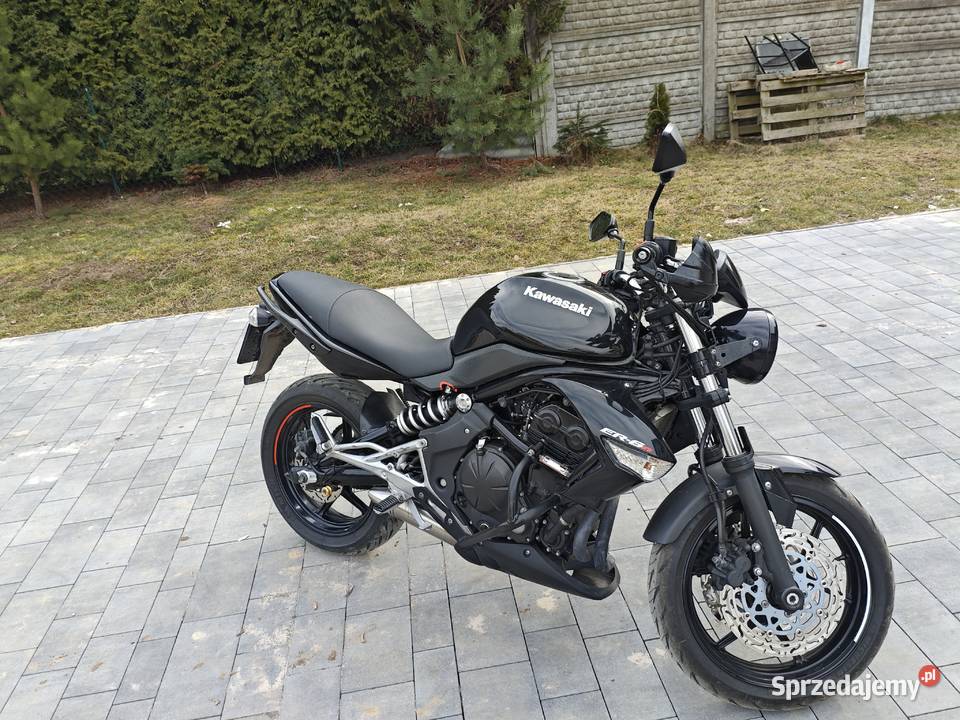 Sprzedam ładne kawasaki er 6 n 82000km świętokrzyskie Siekierno-Przedgrab