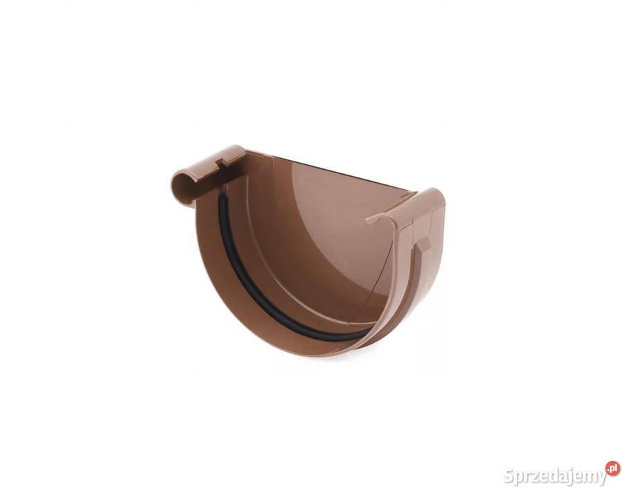 Bryza PVC Denko lewe 125 mm brąz podlaskie Białystok