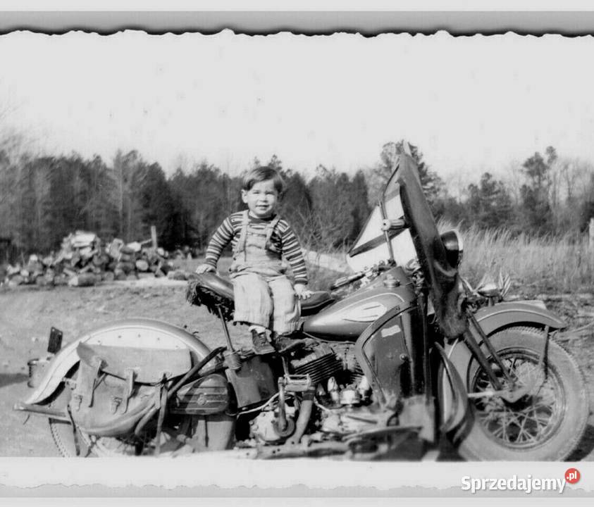 Harley WLA Knucklehead Bydgoszcz