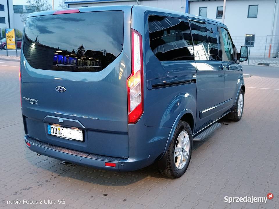 Ford Custom Tourneo 20 EcoBlueD Alarm Kamera hak Ostrów Wielkopolski sprzedam