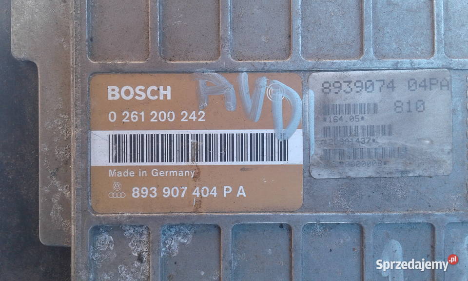 Audi 18 sterownik bosch 0261200242 Łomża