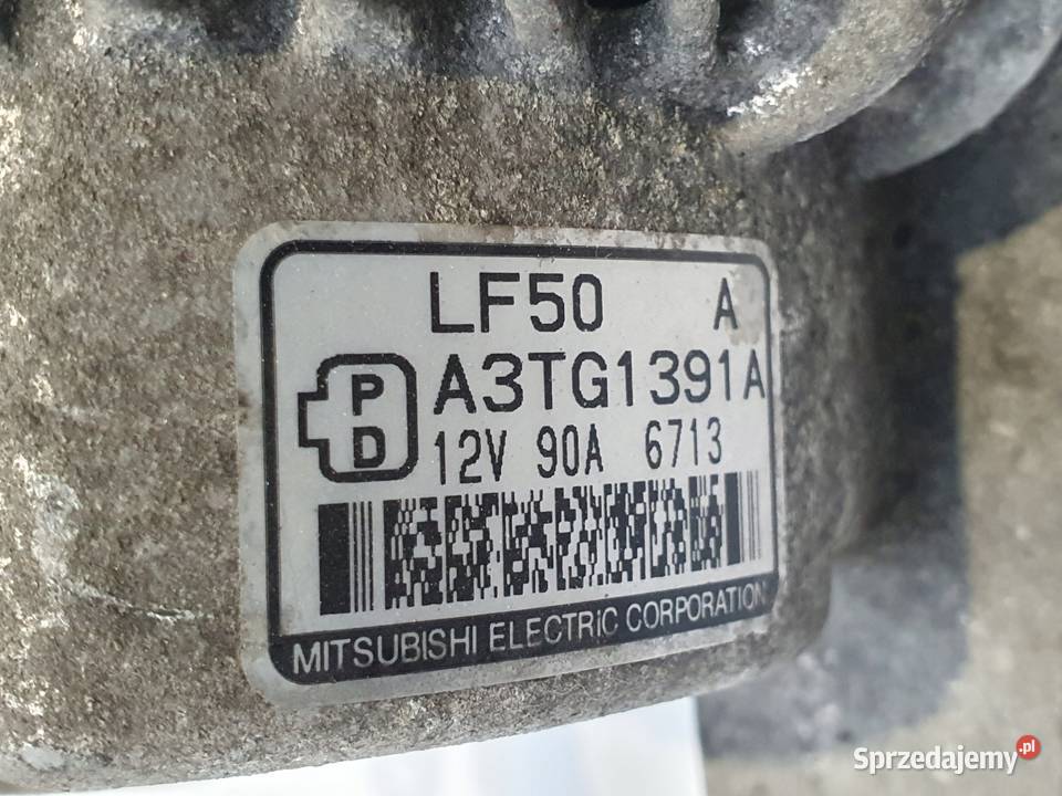 ALTERNATOR Mazda 3 20 16V A3TG1391A 90A osobowe Chełm