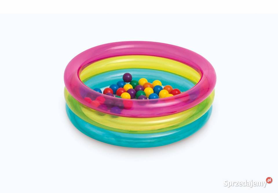 Suchy basen z piłeczkami dmuchany kojec plac sprzedam