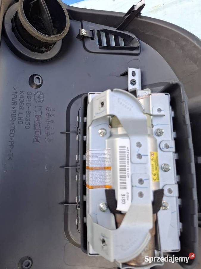 Poduszka pasażera mazda 6 gh zaślepka poduszki Opatów