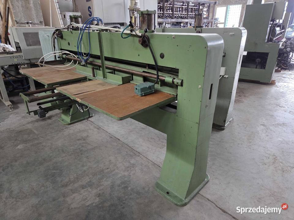 Gilotyna do forniru manual Nowy Sącz