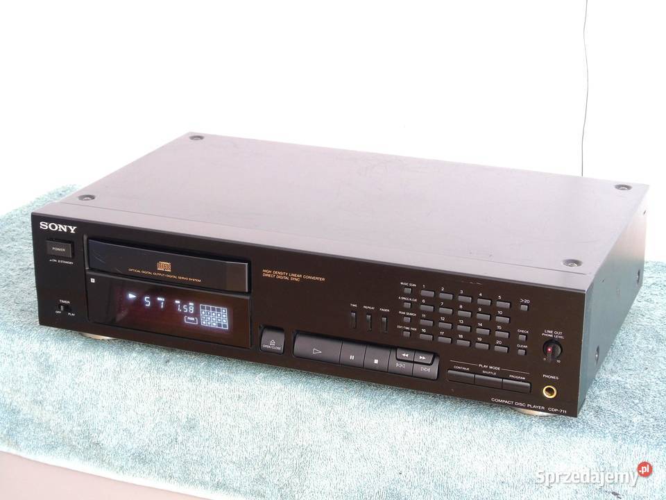 Świetne CD Sony CDP711 sprawny i ładny WYSYŁKA Jasło