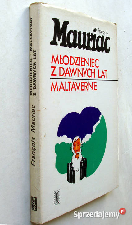 Młodzieniec z dawnych lat Maltaverne Francois twarda z obwolutą Limanowa