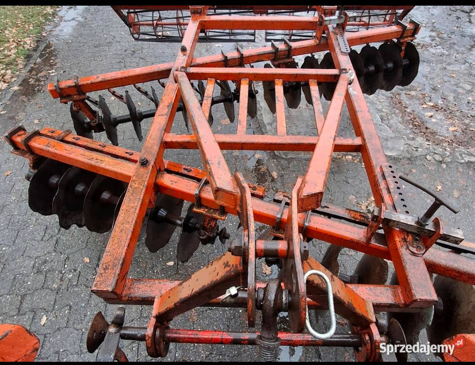 Sprzedam bronę talerzową z wałem Brony Barlinek