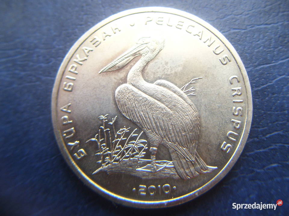 Stare monety 50 tenge 2010 Pelikan Kazachstan