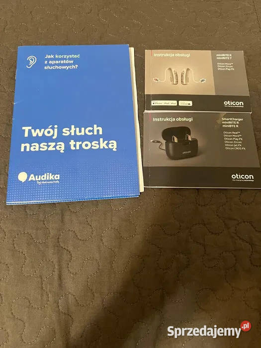 OTICON ZIRCON 1 miniRITE R nowy komplet stan Warszawa
