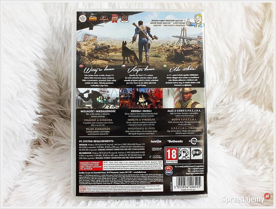 Gra przygodowa Fallout 4 PC DVD Komputerowe PC Żary sprzedam