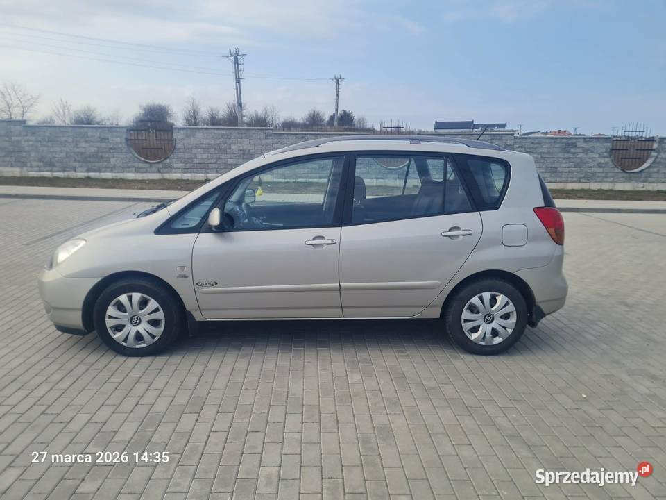 COROLLA VERSO ładna długie opłaty podlaskie Grajewo