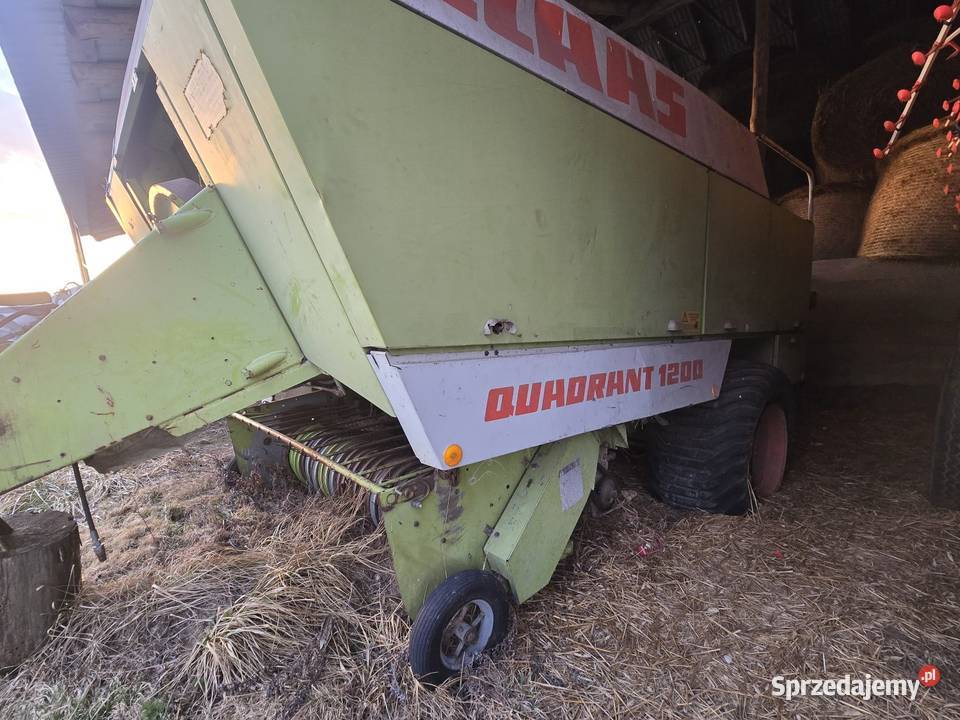 Claas quadrant 1200 duża kostka Kostkujące podlaskie Wólka Poduchowna
