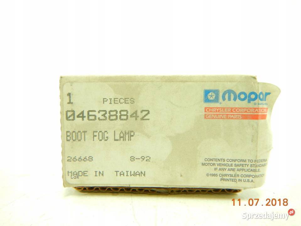 OSŁONA LAMPY PRZECIWMGIELNEJ Jeep Cherokee 1991 lubelskie