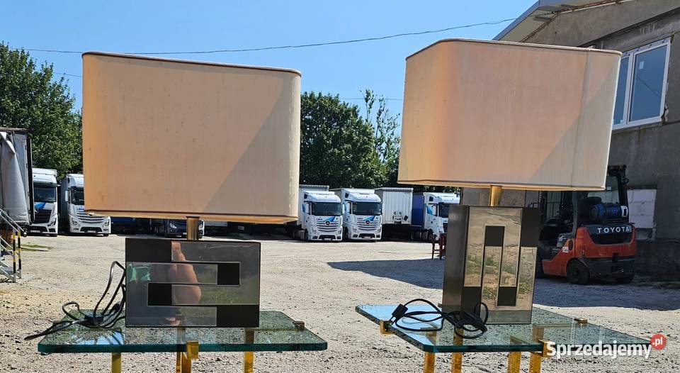 DESIGN Lampka proj Philippe Jean lata 70 dolnośląskie Wałbrzych