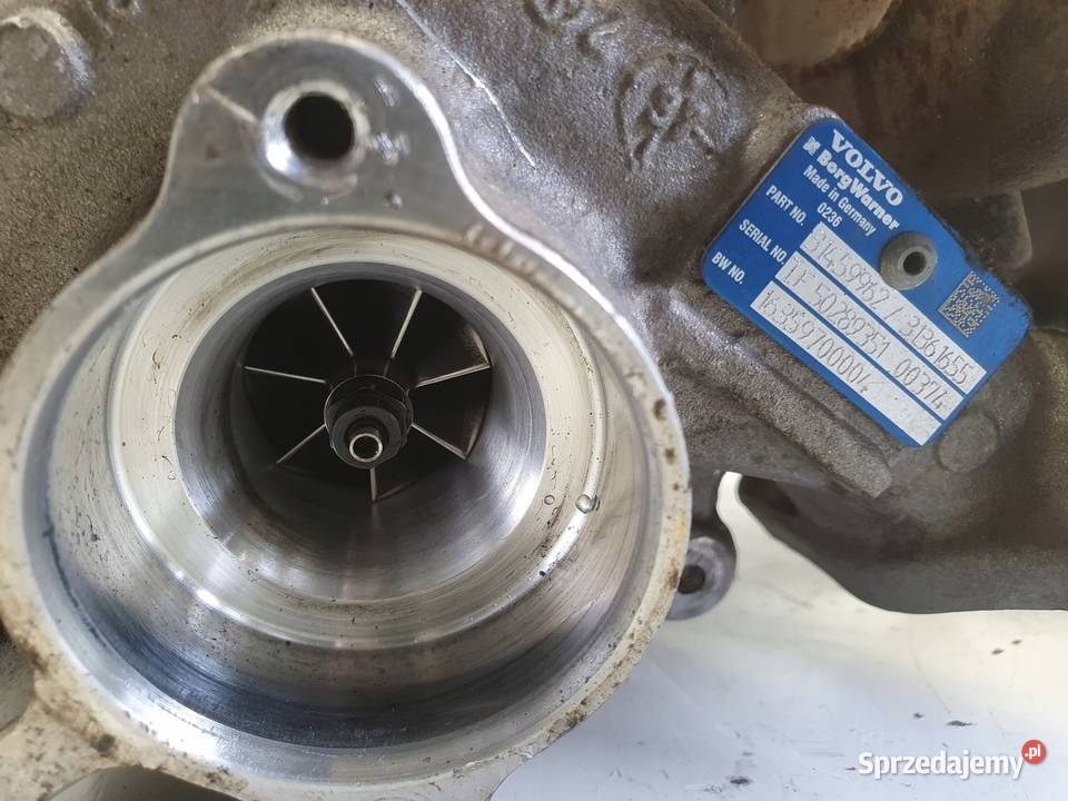 TURBOSPRĘŻARKA Volvo XC60 S80 II 20 D4 turbo osobowe lubelskie Rudka