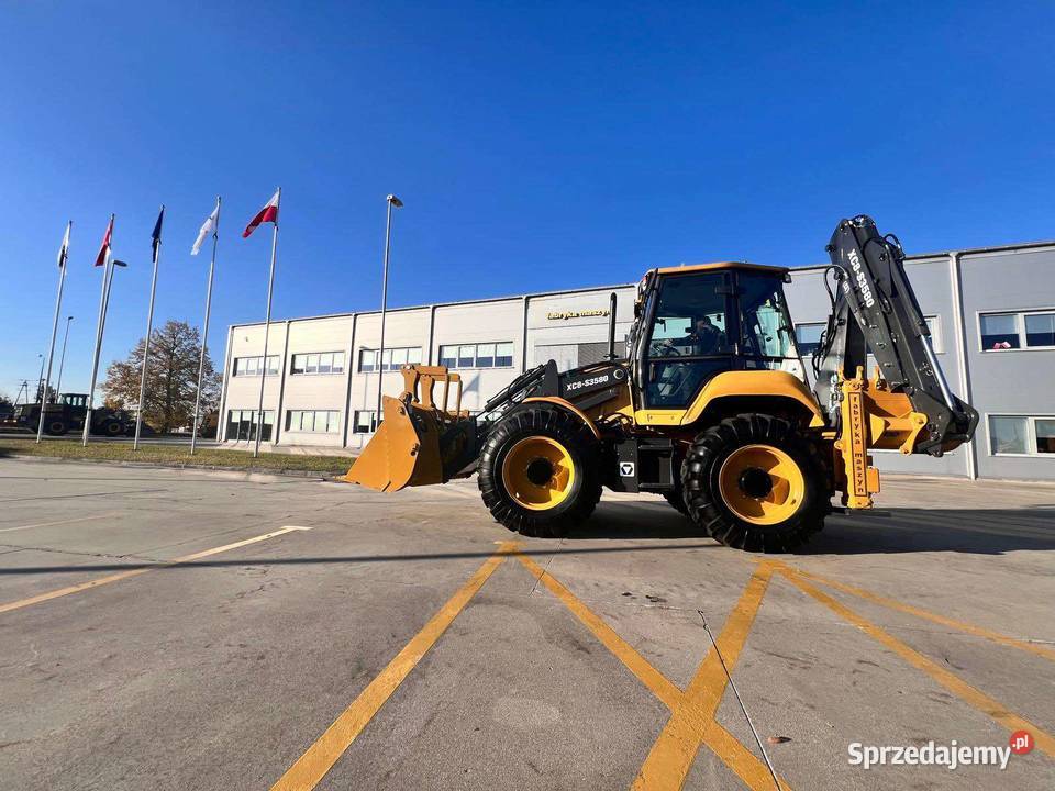 Koparko Ładowarka XCMG TYP XC8S3580 Fabrycznie Warszawa
