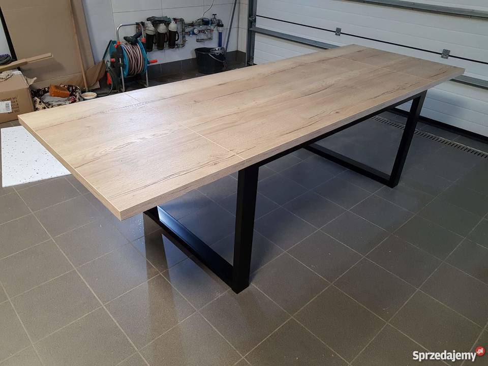 Stół industrialny egger dab halifax naturalny Grzybno