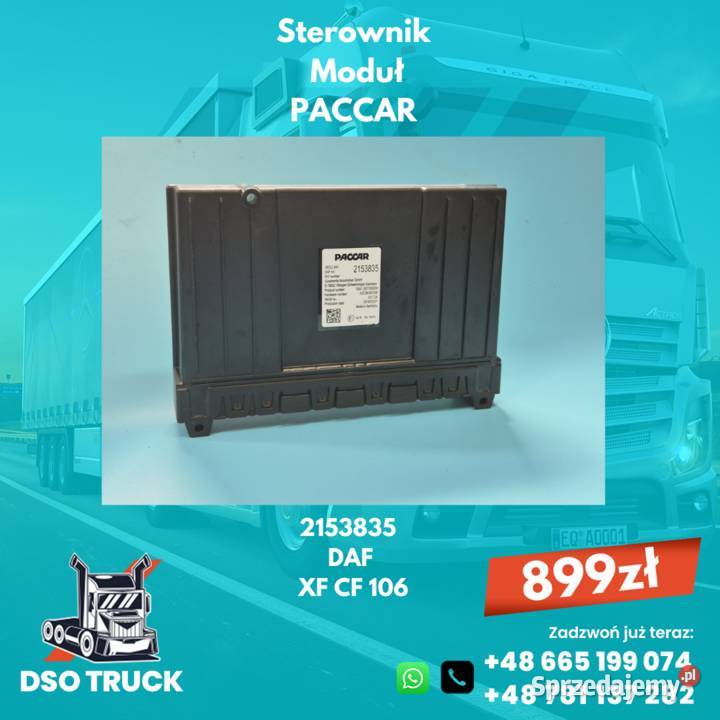 PACCAR Sterownik Modul VECU 2153835 DAF XF CF świętokrzyskie sprzedam