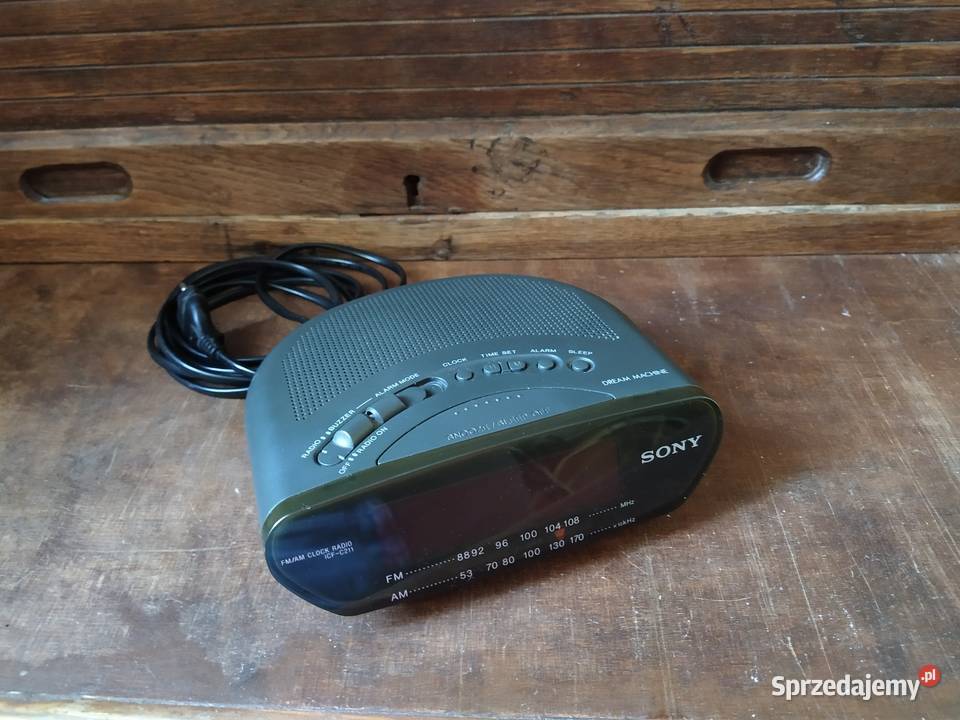 Zegar elektroniczny z radiem i budzikiem Sony Pruszków sprzedam