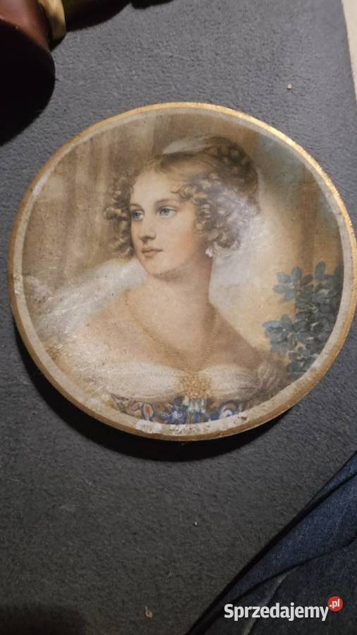 Porcelanowy talerz dekoracyjny Johann Ender