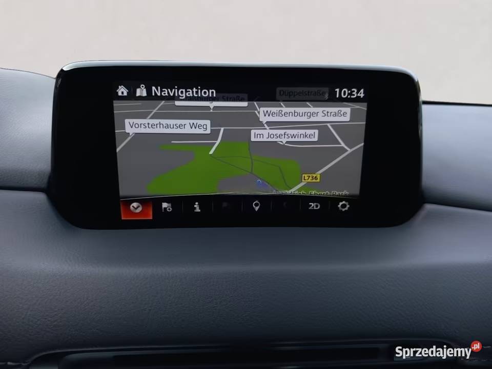 Mazda CX5 20 165Bogata wersja wyposażenia niebieski opolskie Strzelce Opolskie