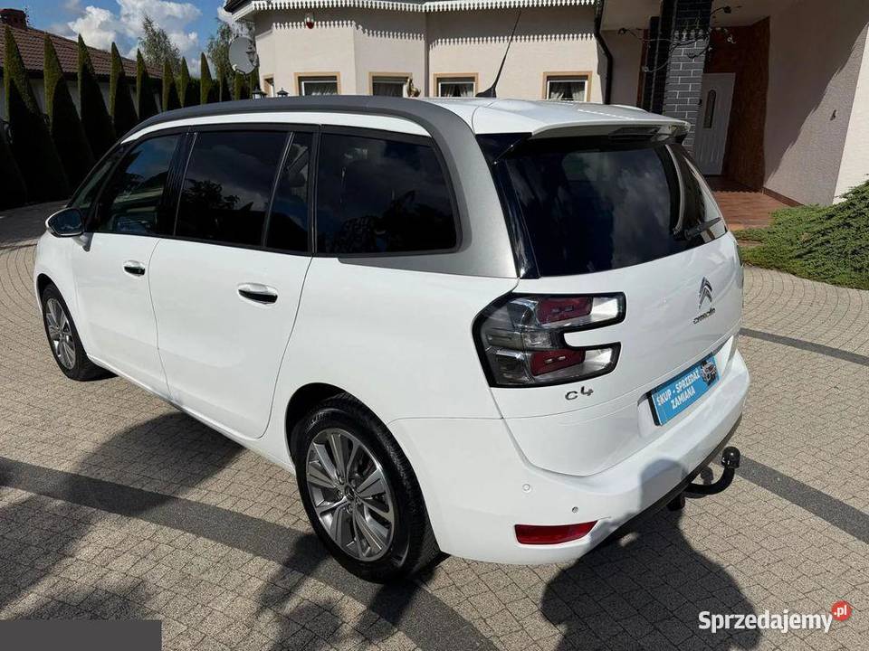 Citron C4 Grand Picasso 16 eHDi 116 ETG6 Rok produkcji 2015 Krotoszyn