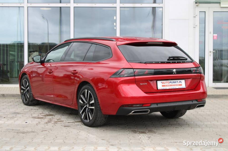 Peugeot 508 2022r Kamera Czujniki pt Szyberdach nieuszkodzony Gdańsk