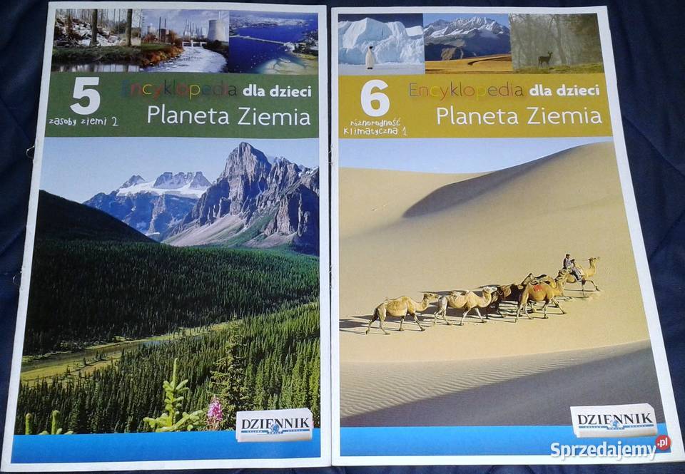 Encyklopedia dzieci Planeta ziemia Dziennik Rok wydania 2007
