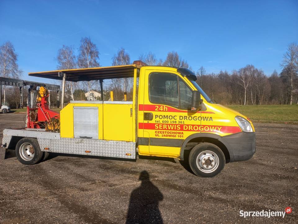 Iveco daily holownik laweta pomoc drogowa nieuszkodzony Częstochowa