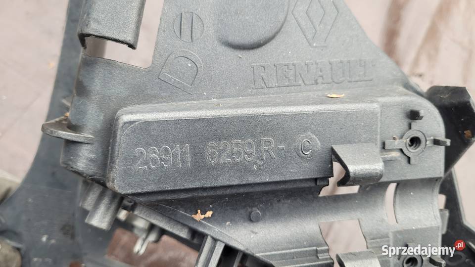 ŚLIZG LEWY PRAWY ZDERZAKA PRZÓD RENAULT SCENIC sprzedam