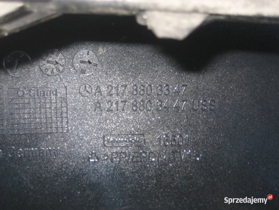 mercedes 217 w217 s klasa coupe cabrio zderzak Rakoniewice