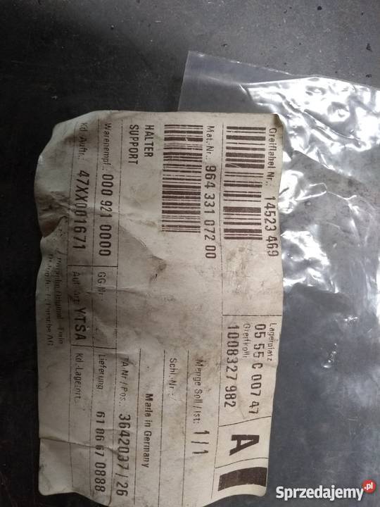 Wspornik oś tylna Porsche 964 Pilzno sprzedam