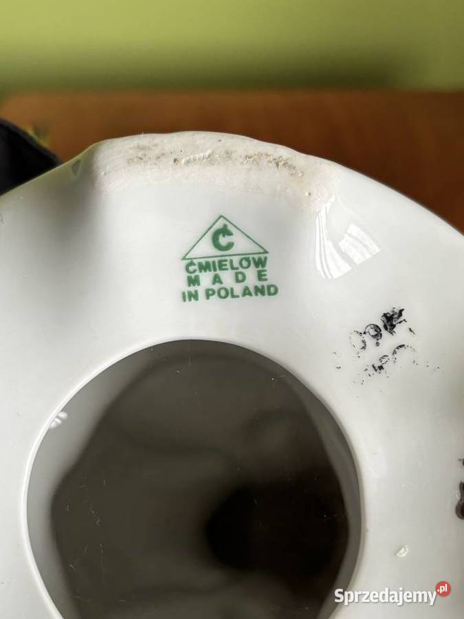 Porcelanowy świecznik małopolskie Proszowice