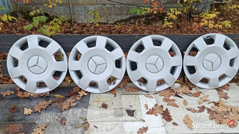 Kołpaki Mercedes 16 Oryginalne mazowieckie Pilawa