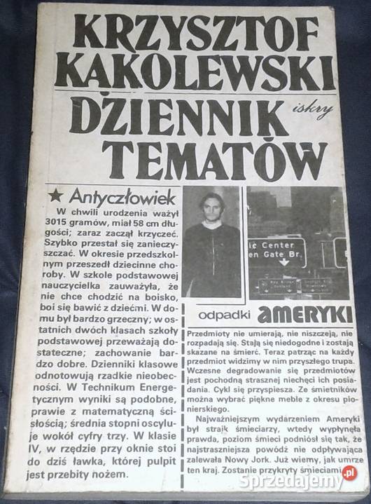 Dziennik tematów Krzysztof Kąkolewski