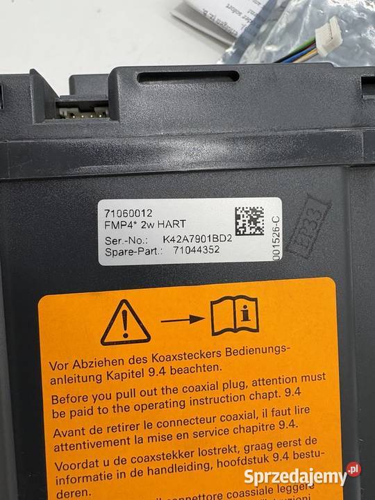 Endress Hauser Electronics FMP4x 71044352 Pozostałe Warszawa