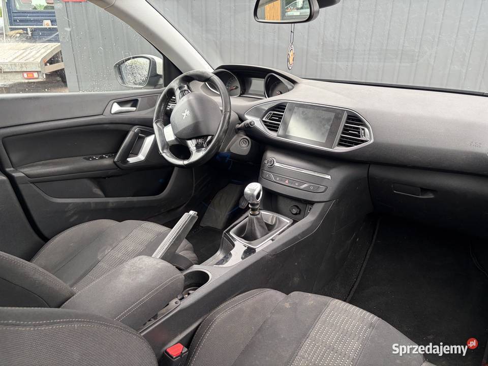 PEUGEOT 308 SW 2015 16 EHDI BIAŁA PERŁA BOGATA Poznań sprzedam