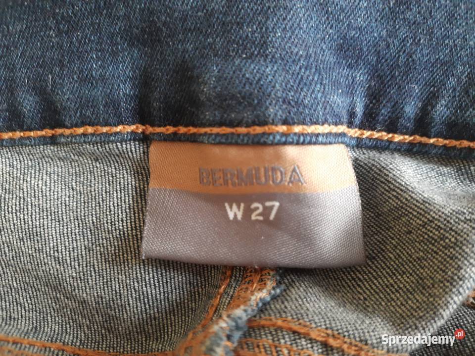 Spodenki krótkie szorty Bermuda W 27 Takko Spodnie