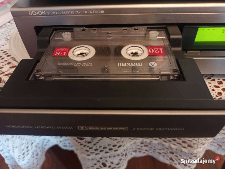 Denon DRA 35 Denon DR 210 Zestaw sprawny sprzedam