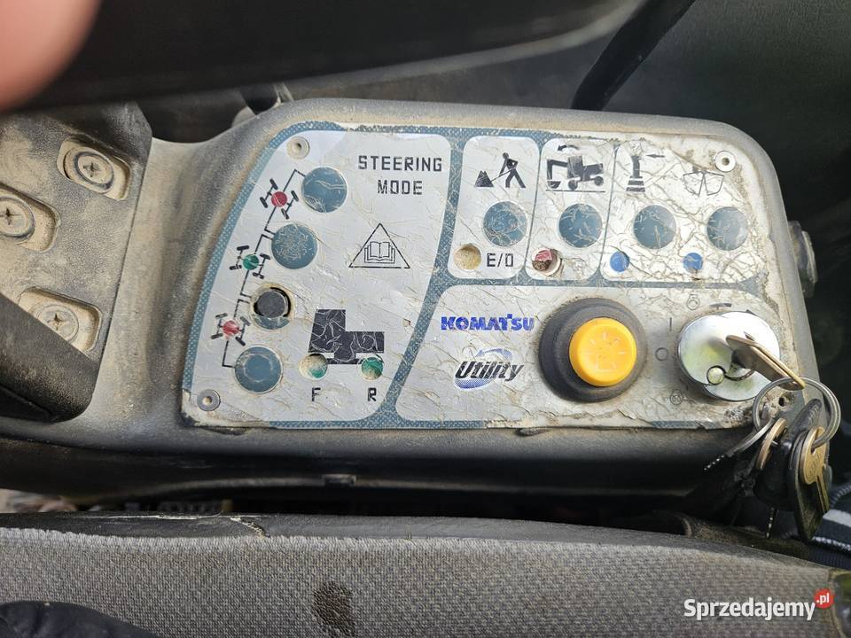 Koparka kołowa Komatsu PW 110 PŁUG PODPORY 12 Rzeszów