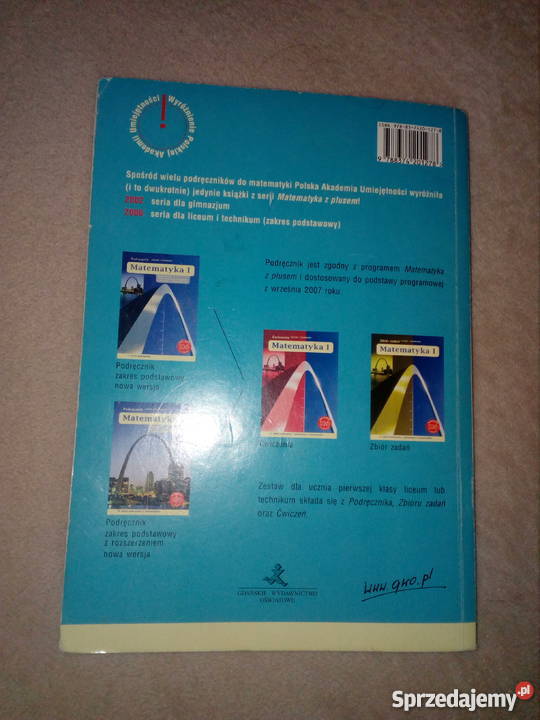 Matematyka I Podręcznik liceum i techn zakres