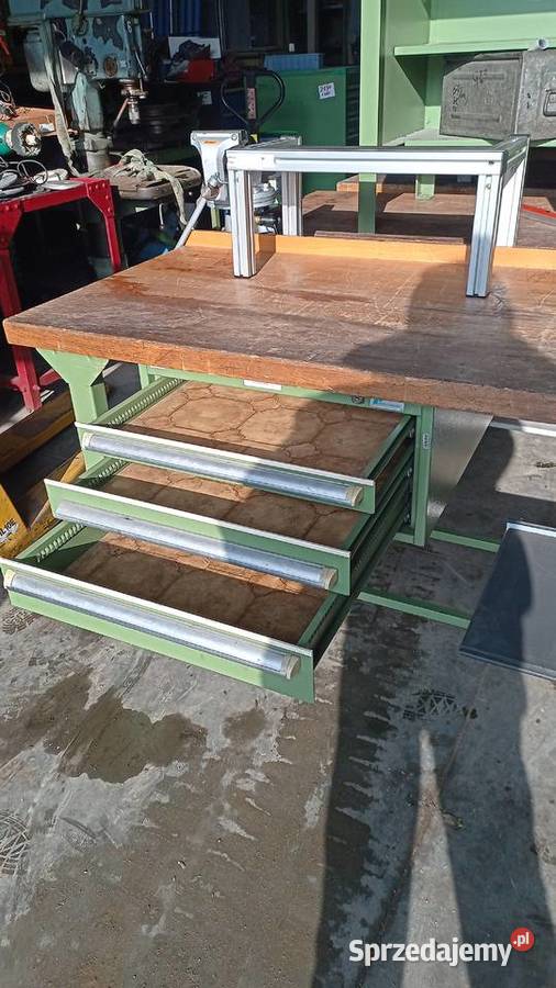 stół warsztatowy 2007085 z szufladami Brzesko sprzedam